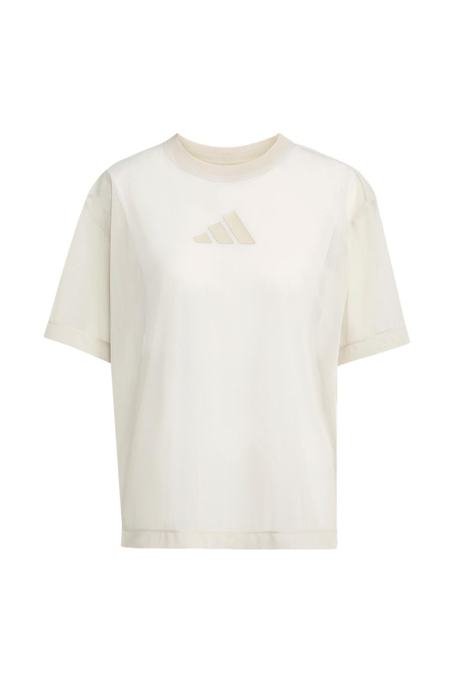 adidas Kadın  Bej  T-shirt W ALL SZN SH T JV9873
