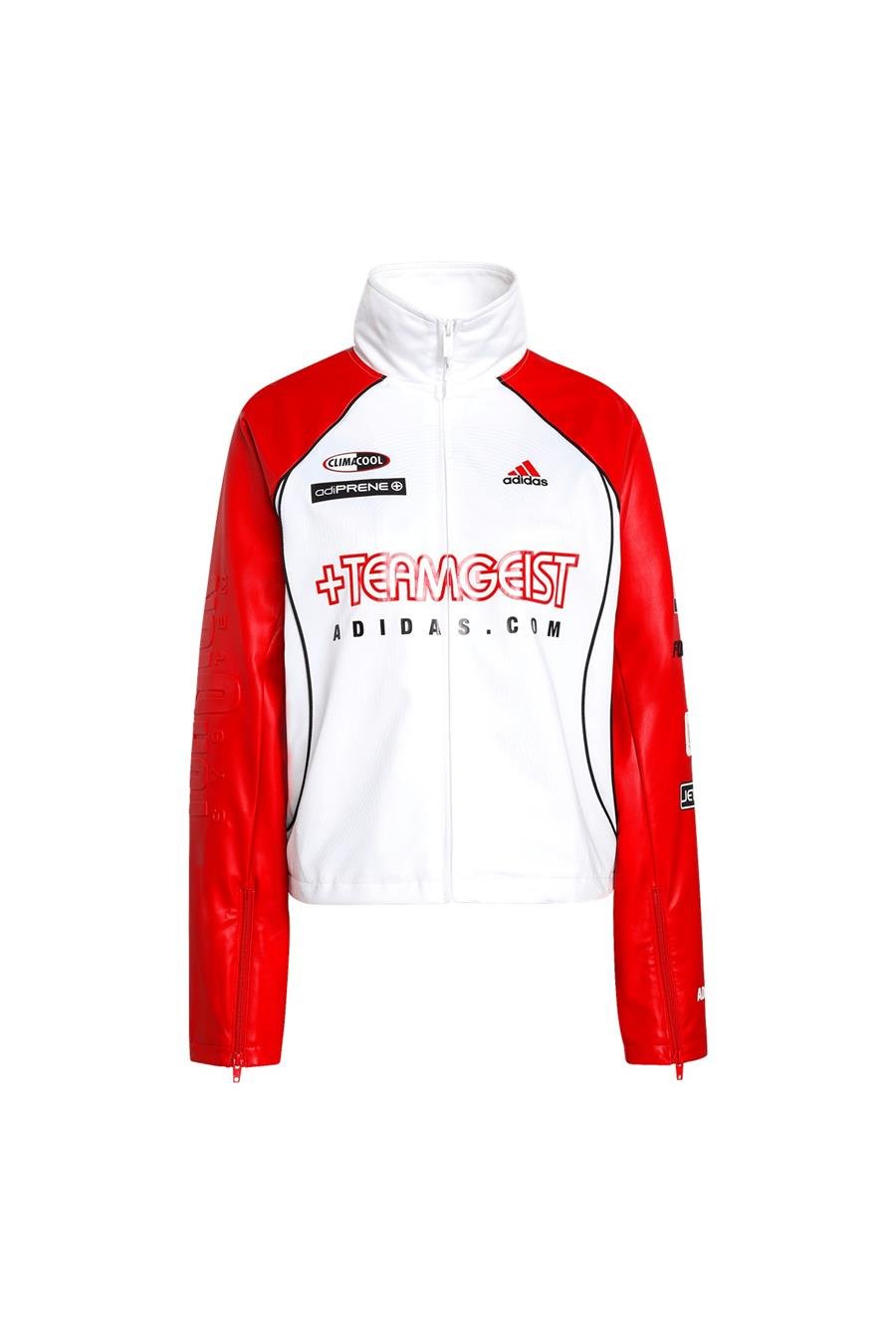 adidas Kadın  Beyaz  Ceket FAUX LEATHER TT KG0212