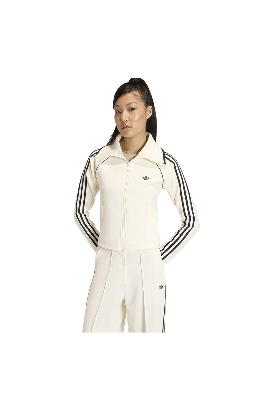 adidas Kadın  Beyaz  Ceket SLIM TT KD2965