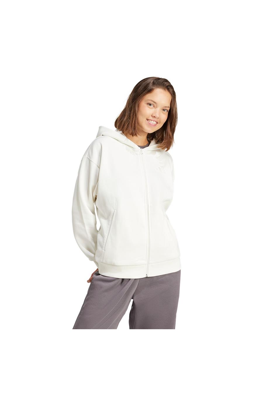 adidas Kadın  Beyaz  Ceket W ALL SZN FZ HD JD4689