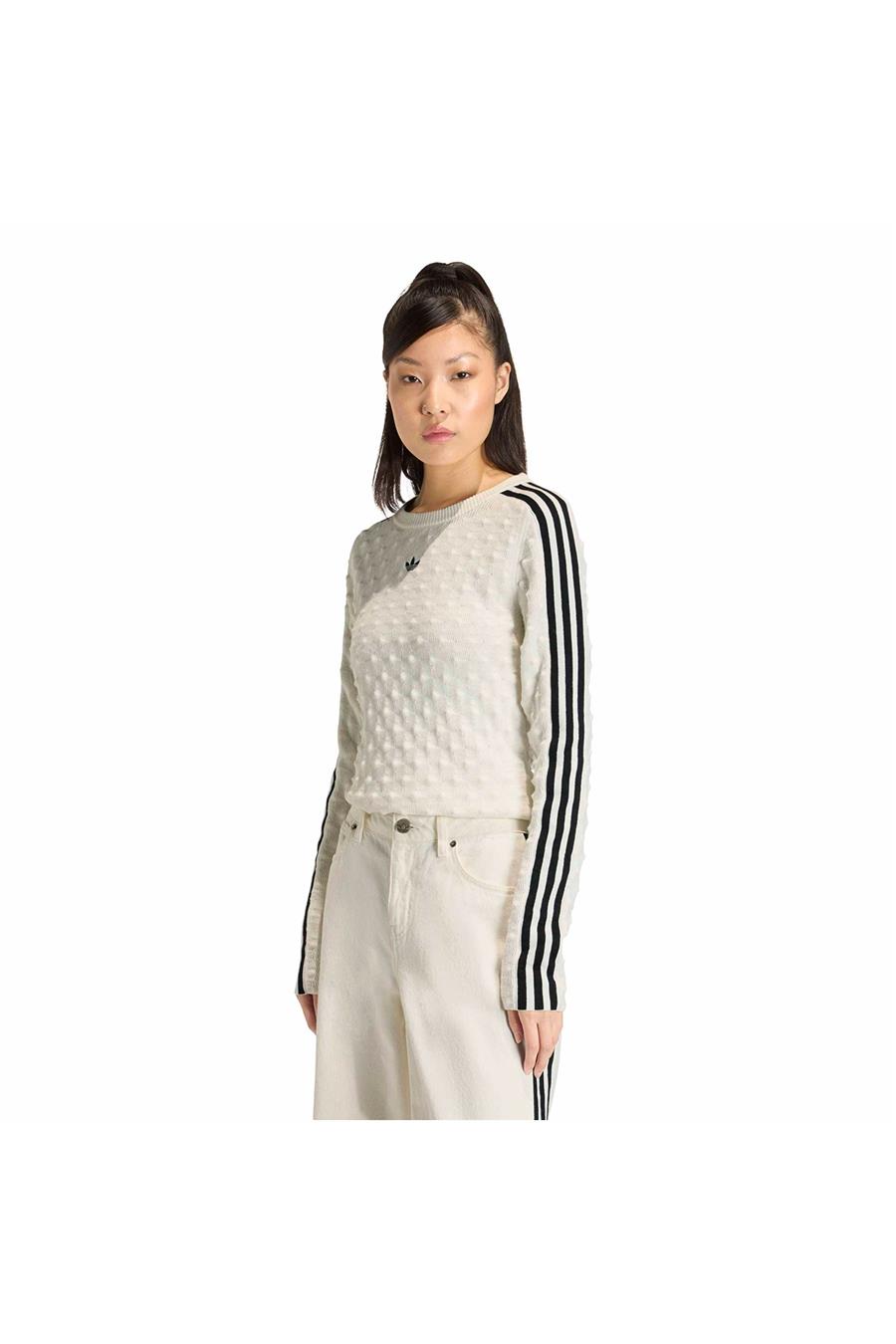 adidas Kadın  Beyaz  T-shirt SLIM LS TEE KS6461