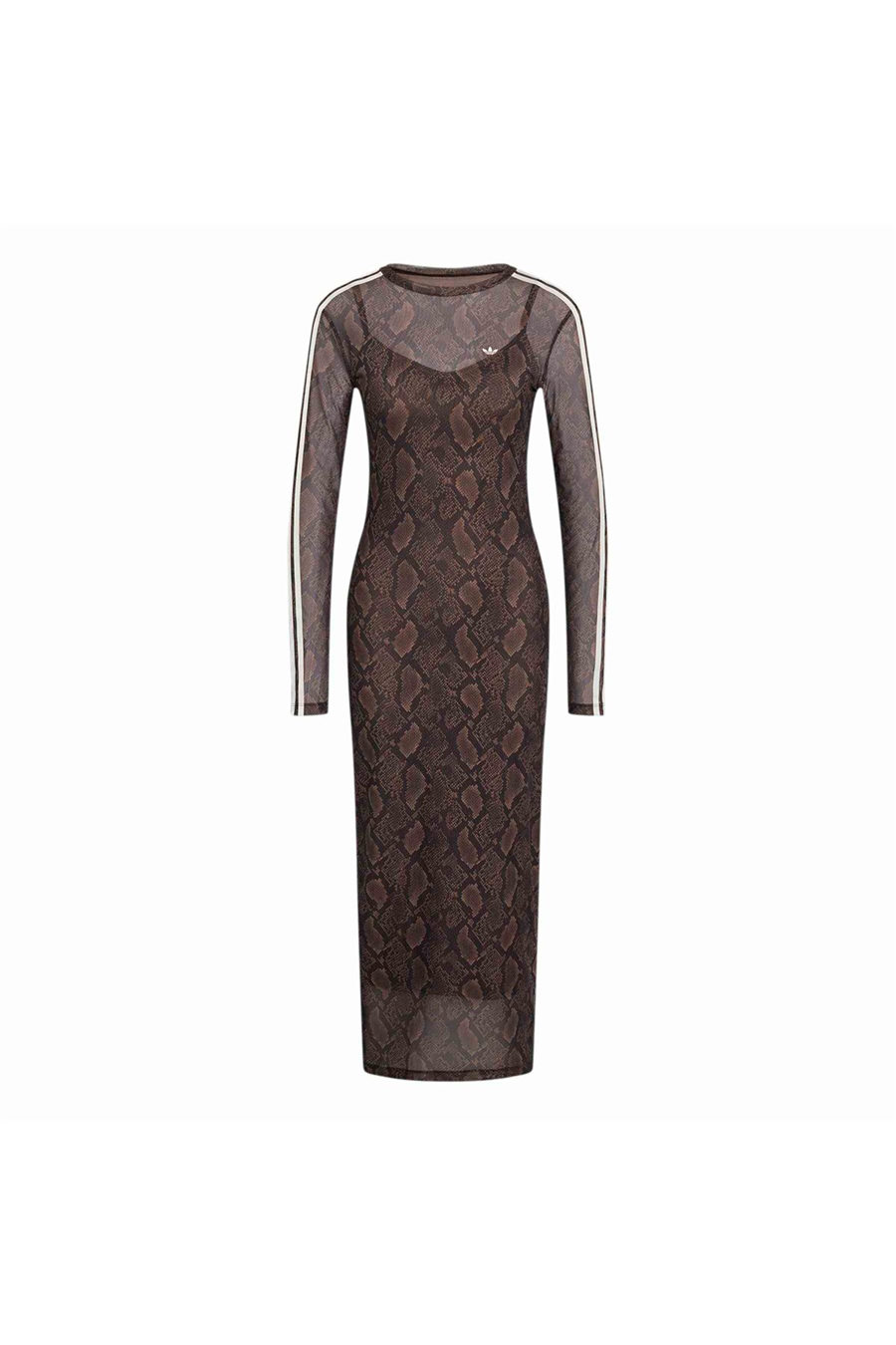 adidas Kadın Elbise SNAKE PRINT MAXI DRESS KX1892