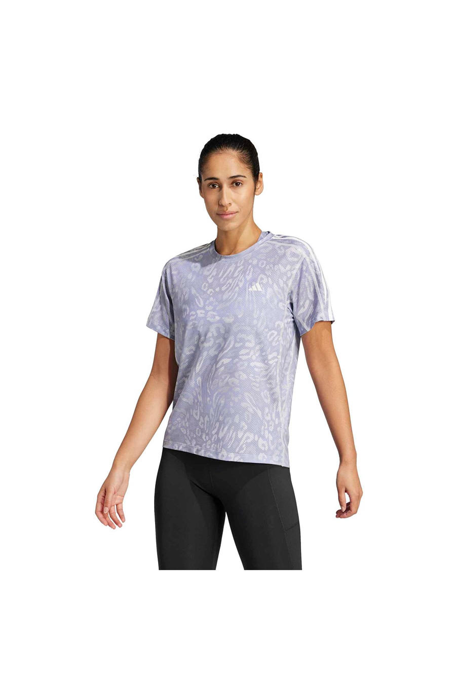 adidas Kadın  Gri  T-shirt OTR E AOP TEE W JD7758