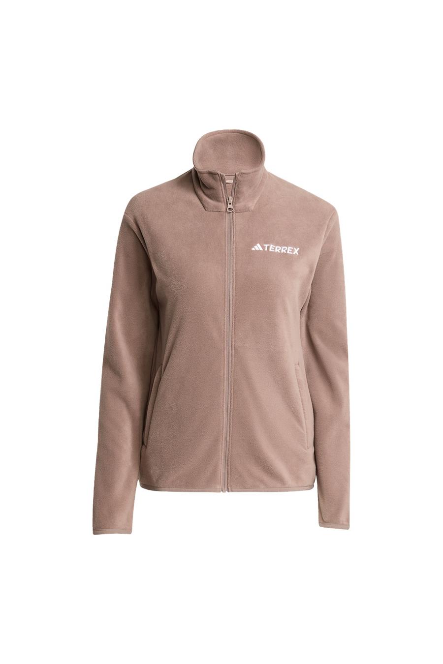 adidas Kadın  Kahverengi  Ceket W MT ESS FZ FL JM3112