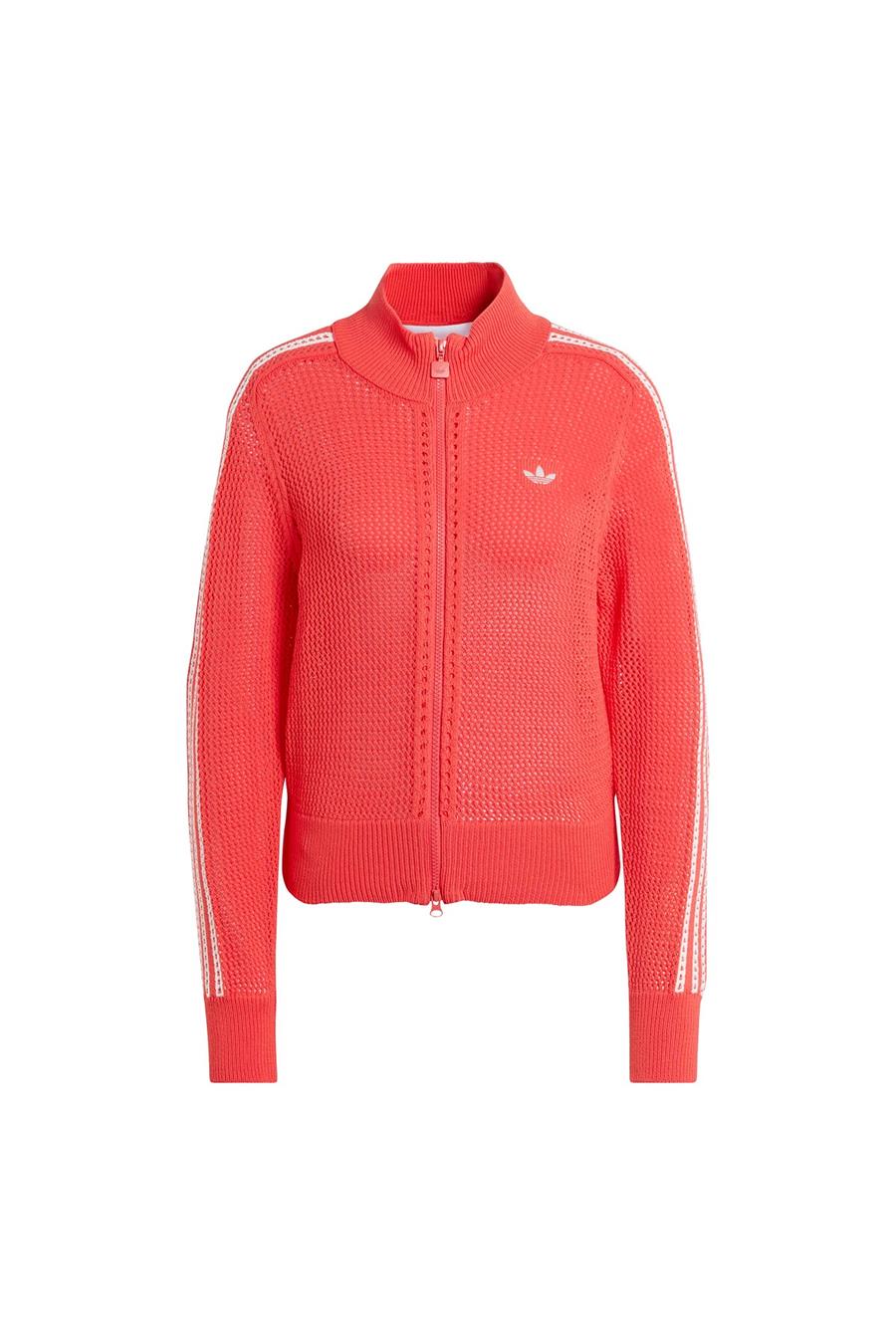 adidas Kadın Kırmızı  Ceket CROCHET TT KC6495