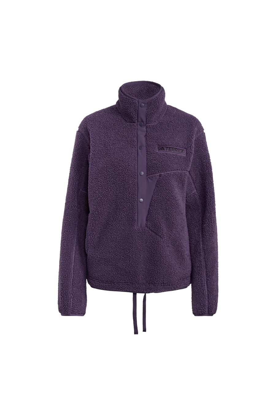 adidas Kadın Mor Ceket W XPL PILE SNAP JN0930