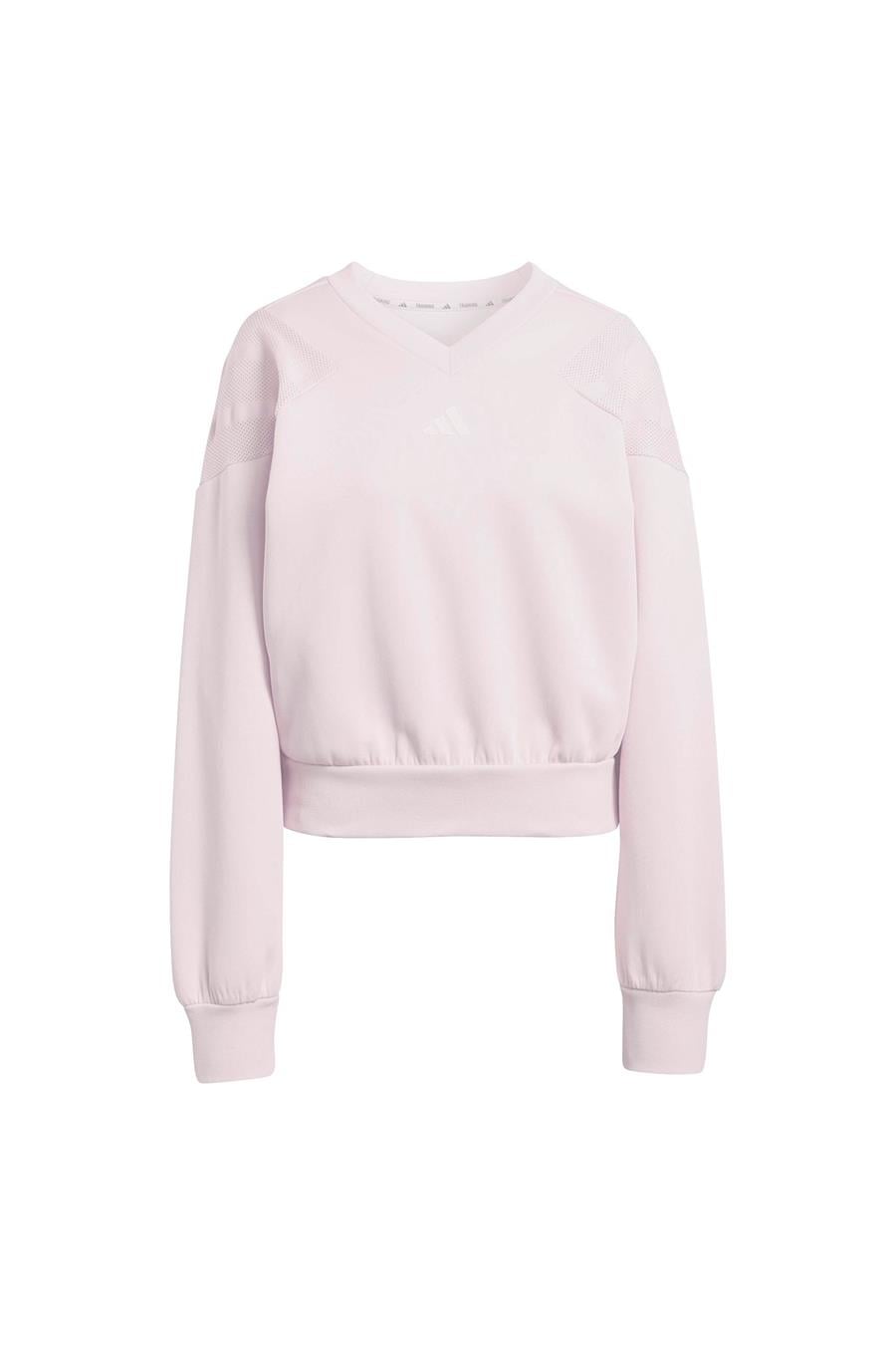 adidas Kadın Mor  Sweatshirt D4T KNIT CREW KD0057