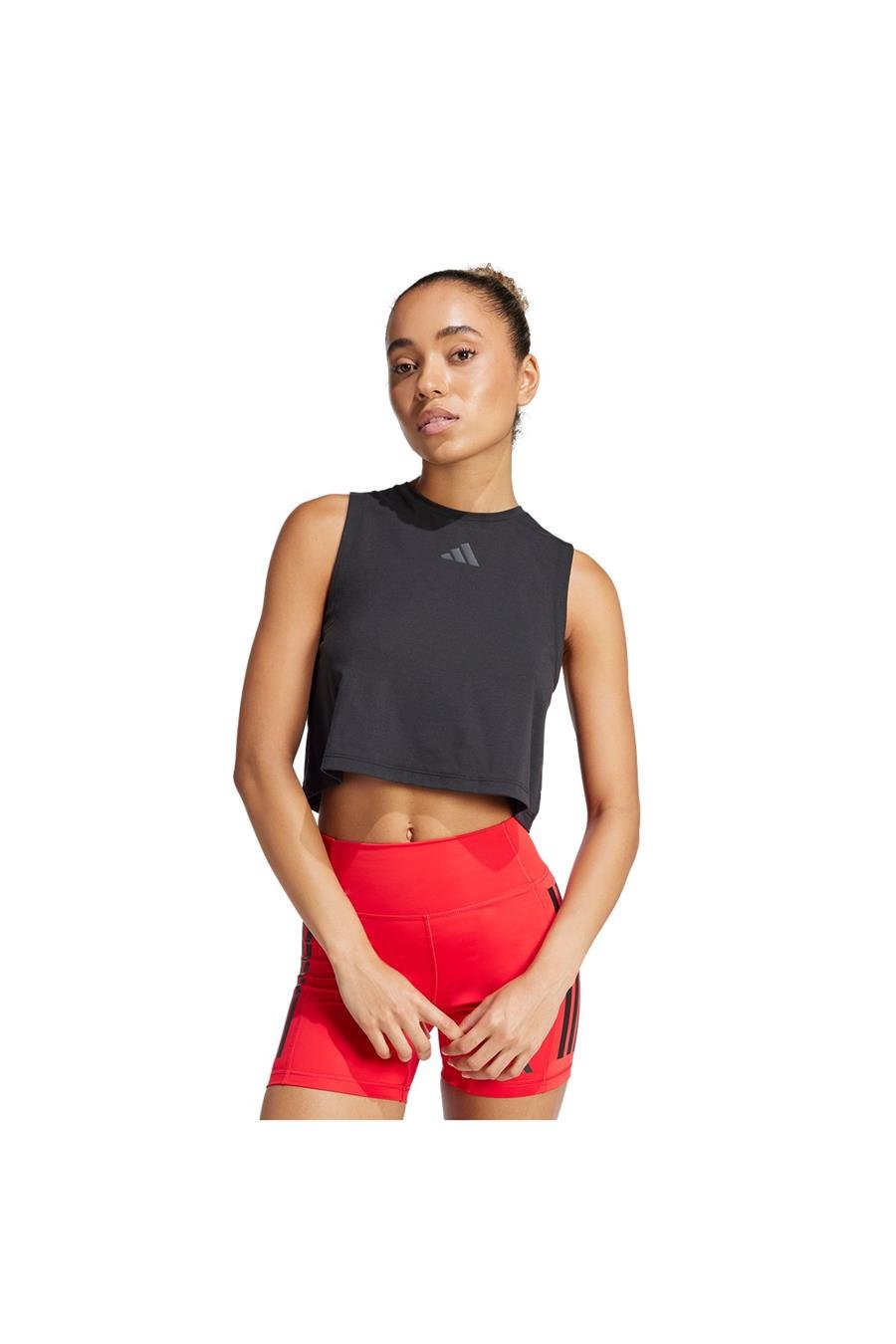 adidas Kadın  Siyah  Atlet BOXY TANK 3S JJ3501