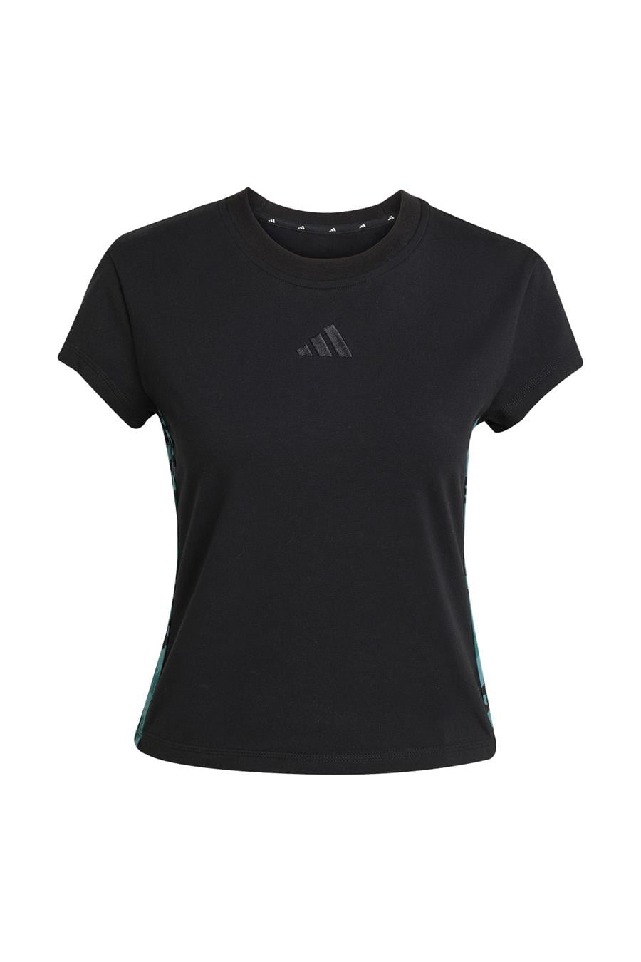 adidas  Kadın  Siyah  T-shirt W AOP TEE JM1850