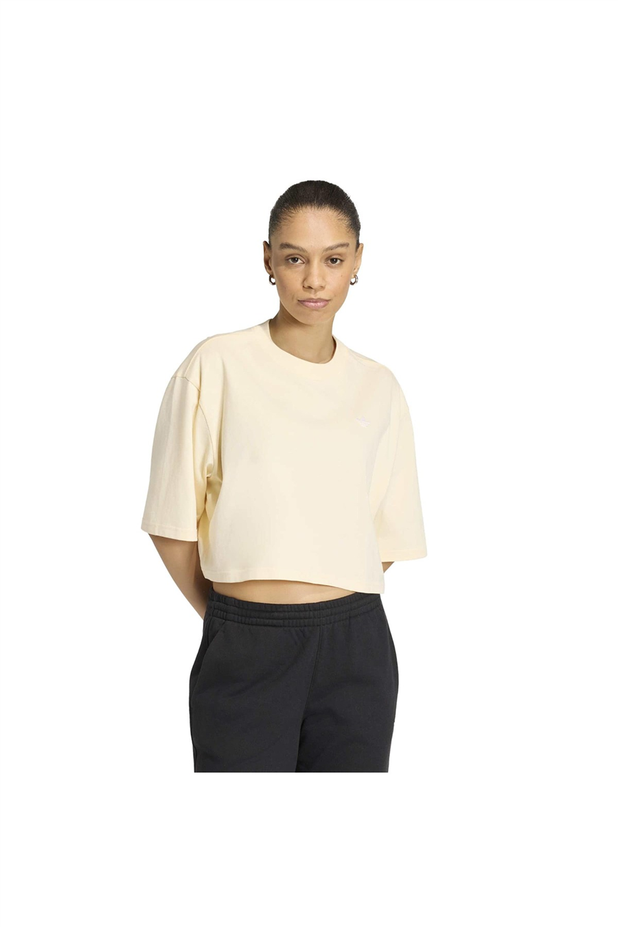 adidas Kadın T-shirt ESS CROP TEE KR3594