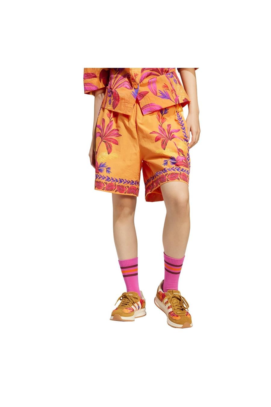 adidas Kadın  Turuncu  Şort FARM PRM SHORT JD6289