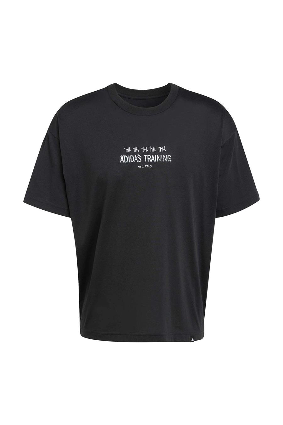 adidas M Primelift G T Erkek  Siyah  T-shirt KB9399
