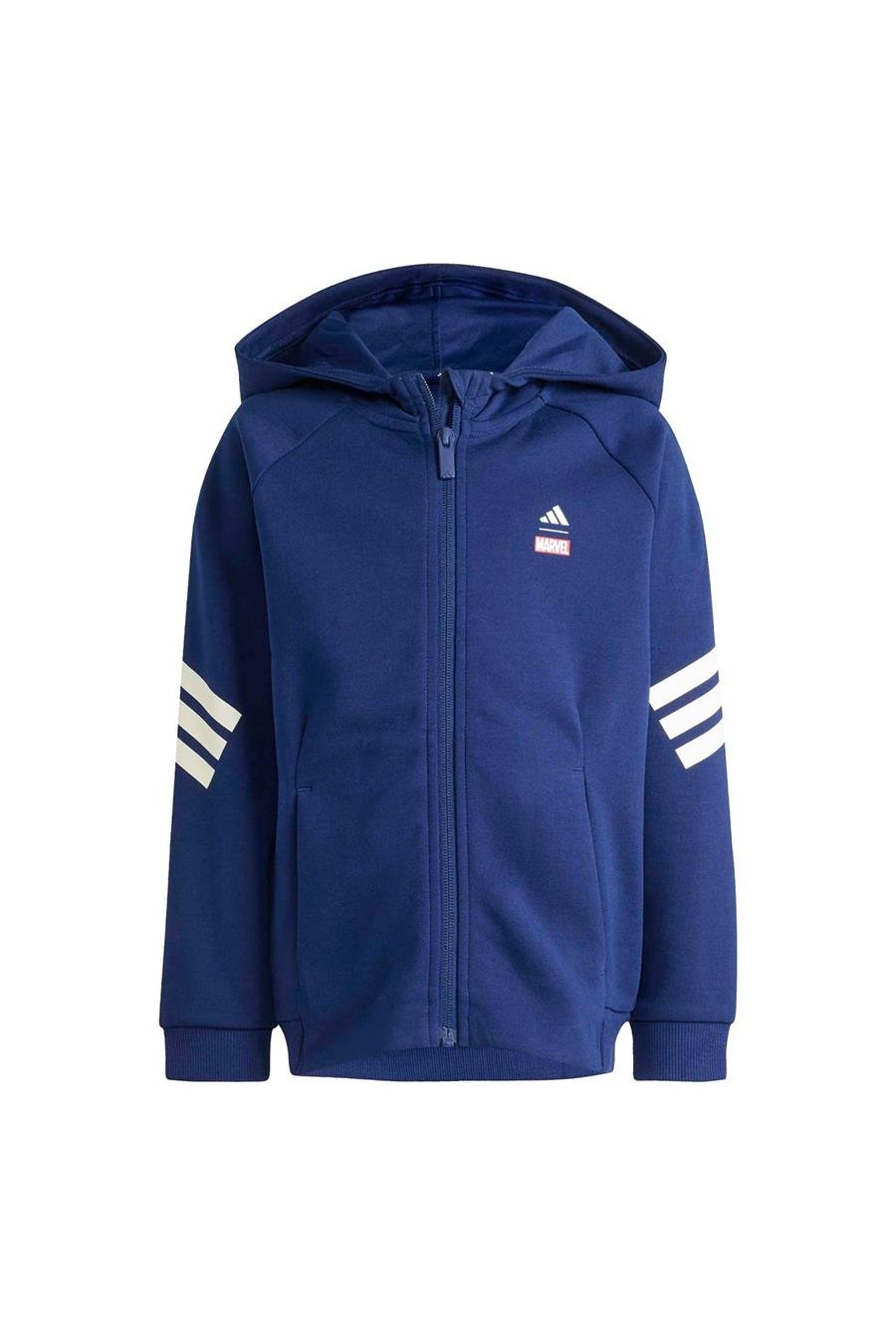 adidas Mavi  Çocuk  Ceket LK MRVL SM TT JZ3571