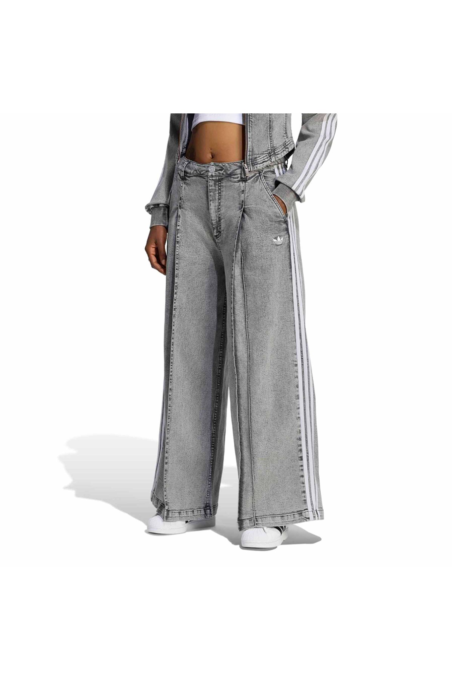 adidas Mavi  Kadın  Eşofman Altı DENIM WL PANTS LF3777