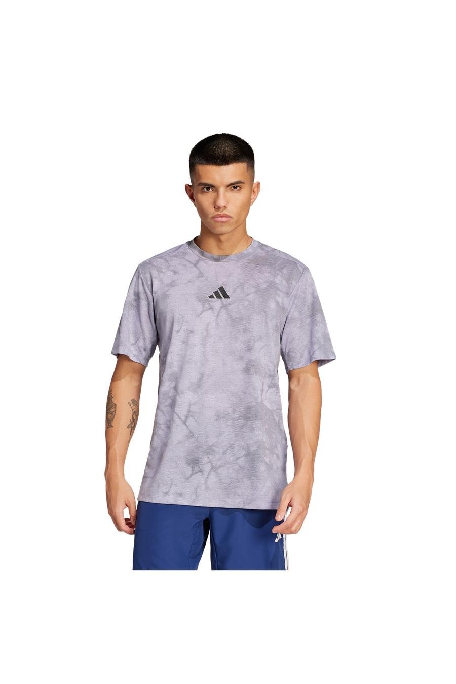 adidas Renkli  Erkek  T-shirt POWER AOP TEE JP3342 Renkli  Erkek  T-shirt POWER AOP TEE JP3342