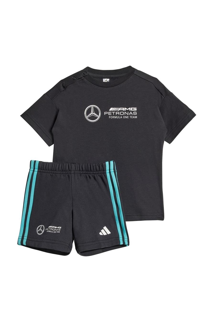 adidas Siyah Bebek   Şortlu Takım MER DNA BBYJGSS JV5438