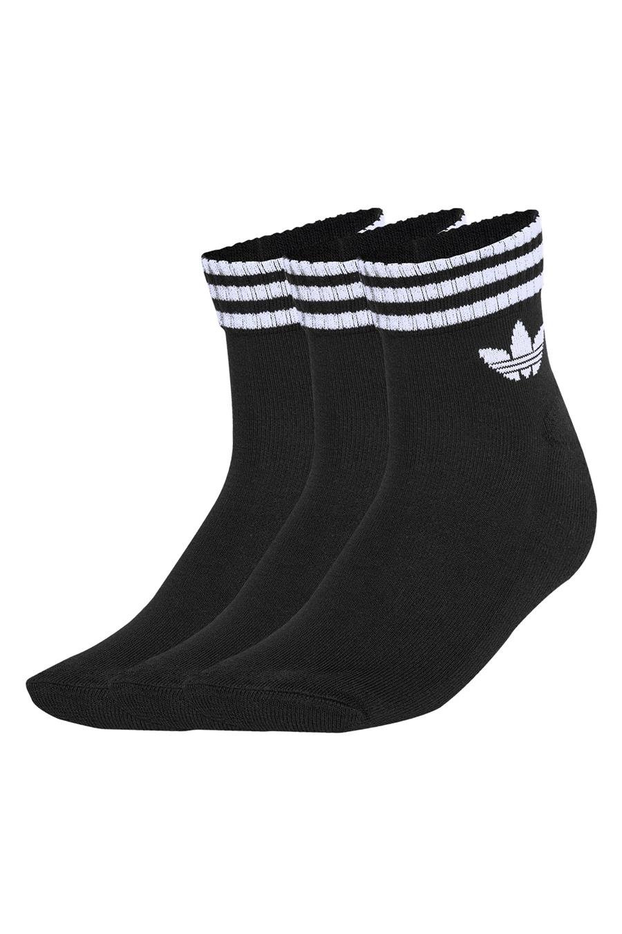adidas  Siyah  Çorap 3S ANKLE S 3P JV7436