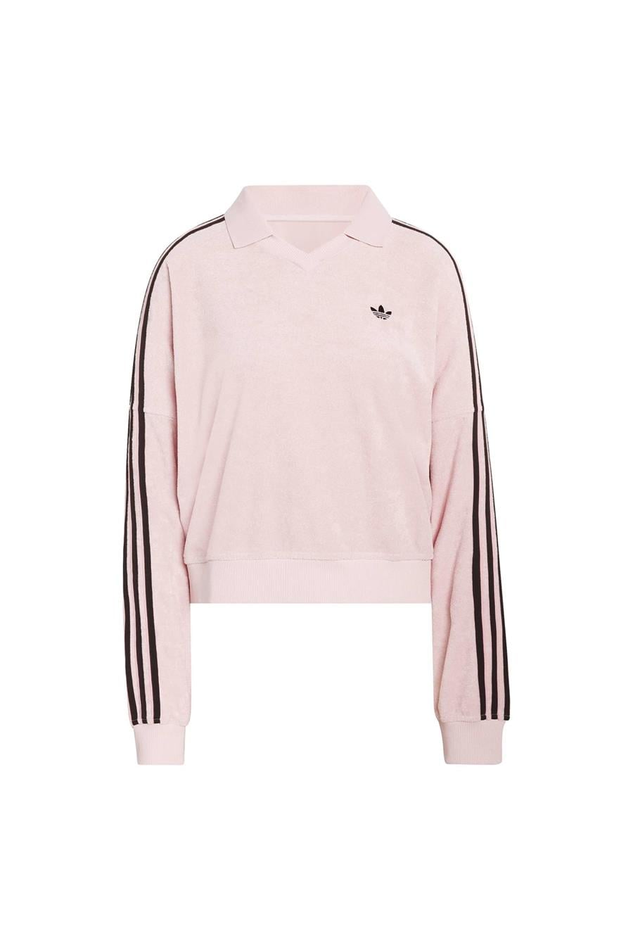 adidas TT V NECK Kadın  Pembe  Sweatshirt KD1400