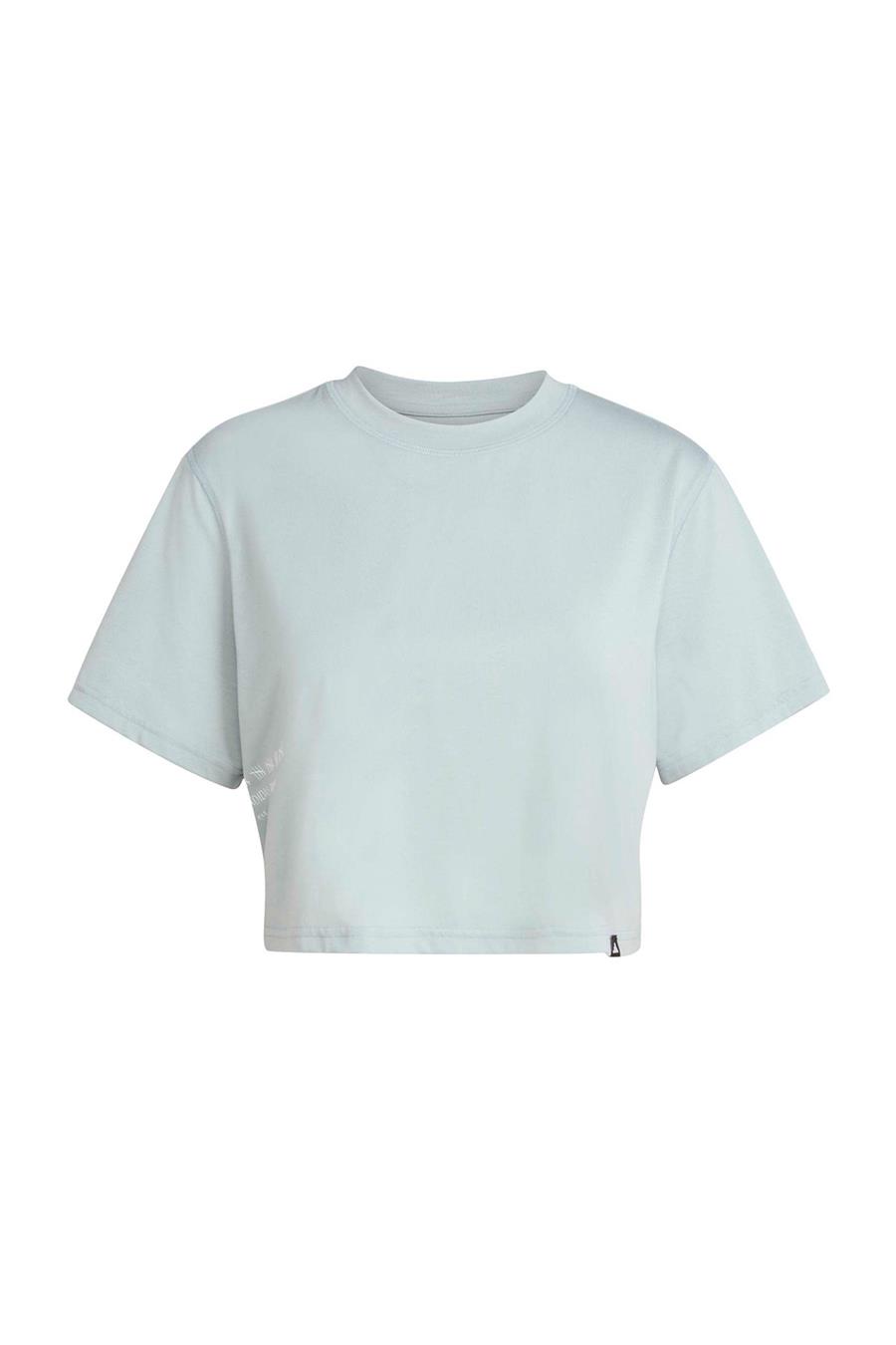 adidas W Primelift G T Kadın  Yeşil  T-shirt KB9398