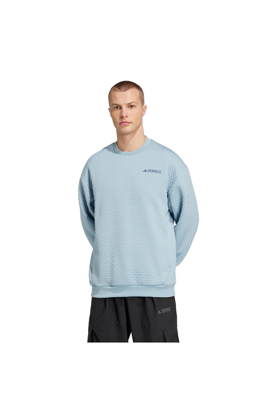 adidas XPL CREW NECK Erkek  Gri  Sweatshirt JE3919