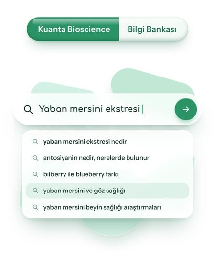 Yaban mersini ekstresi