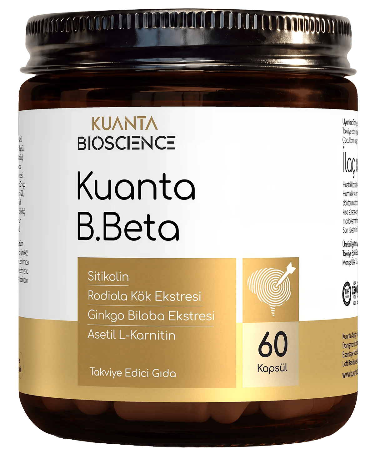 Kuanta B.Beta, 60 kapsül