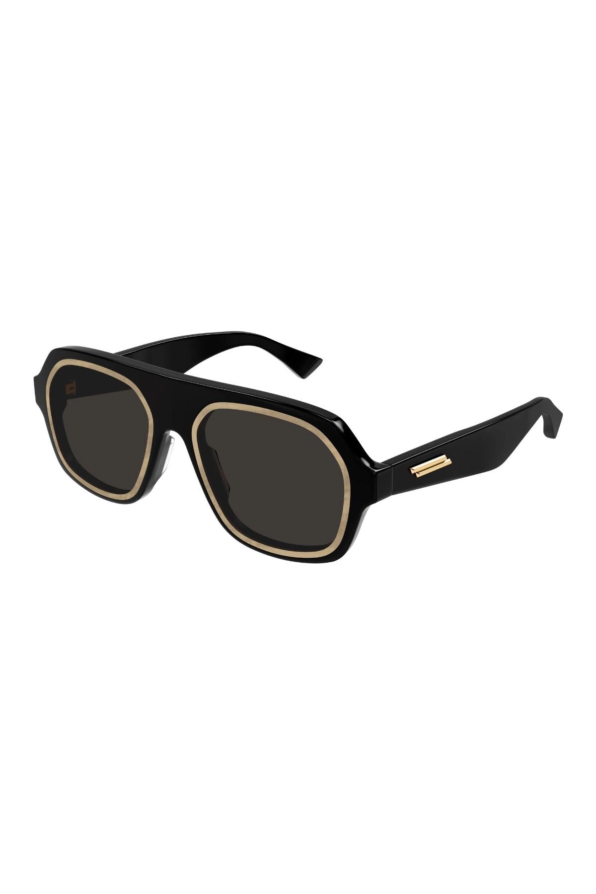 Bottega Veneta BV 1217S 001 53 Unisex Güneş Gözlüğü
