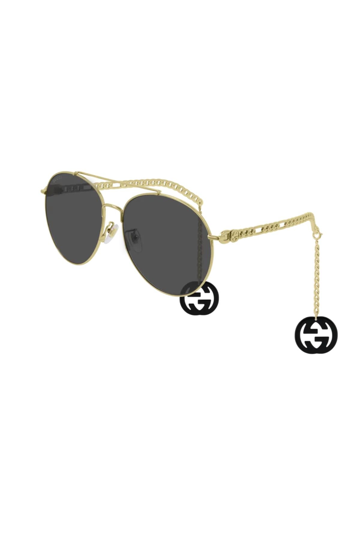 Gucci GG 0725S 001 61 Kadın Güneş Gözlüğü