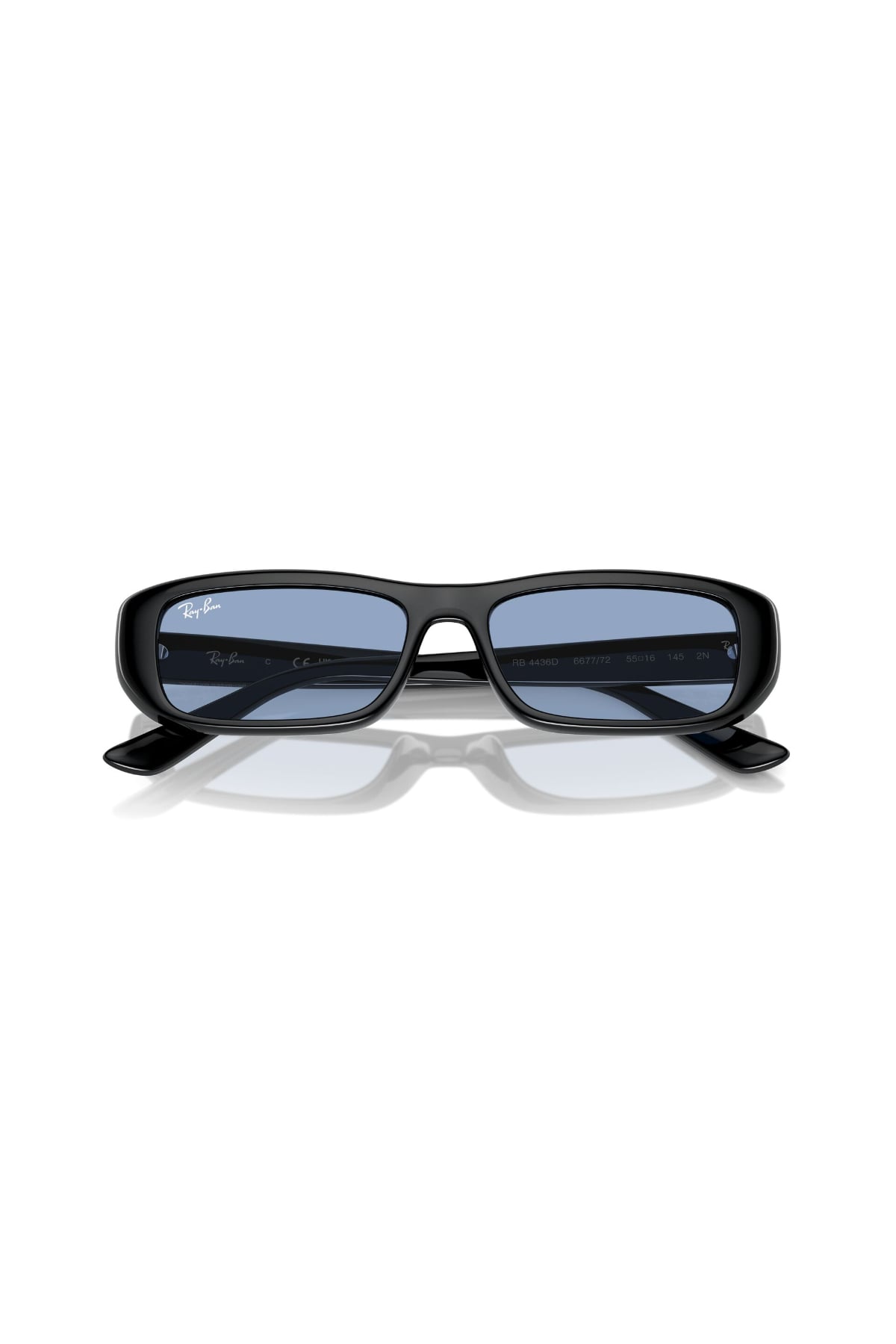 Ray-Ban 0RB 4436D 667772 55 Unisex Güneş Gözlüğü