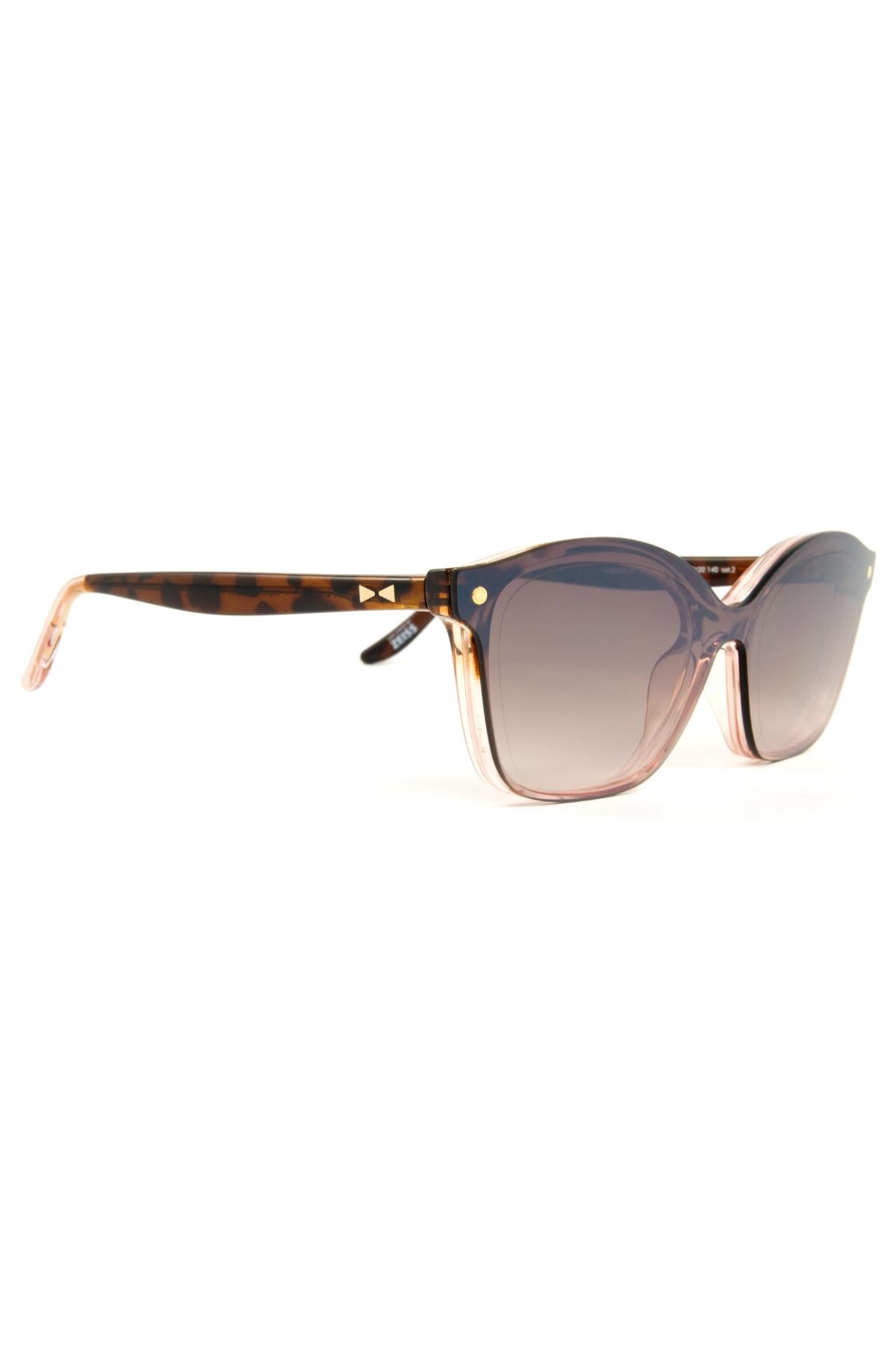 Snob MILANO-VIRGOLA SNV138-C006-Z 52 Unisex Klipsli Güneş Gözlüğü