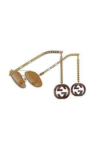 Gucci GG 0727S 002 59 20 Kadın Güneş Gözlüğü