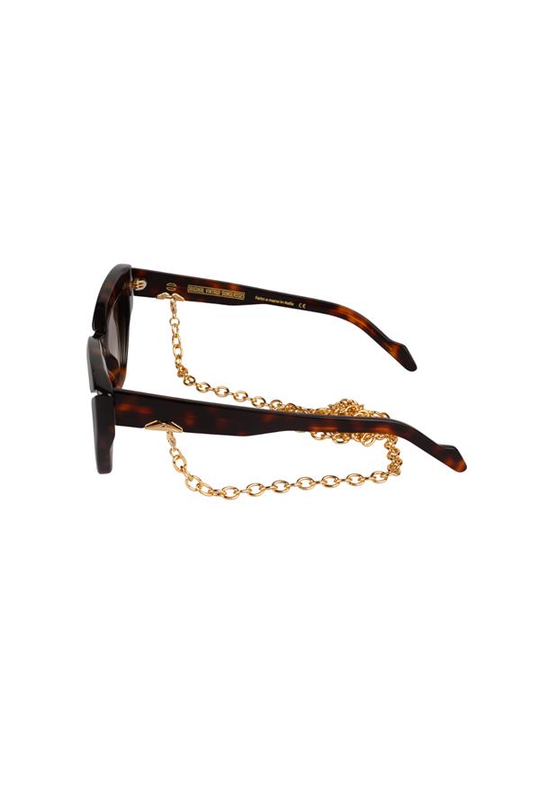 O.V.S Naples Street NST 01 Black Havana Kadın Güneş Gözlüğü