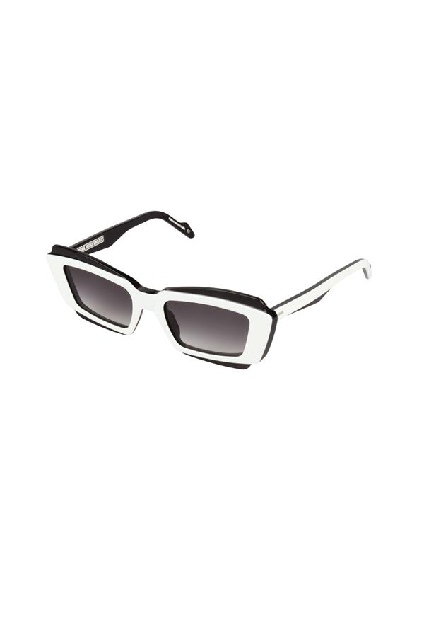 O.V.S Gloss Double GD 01 White 52 Unisex Güneş Gözlüğü