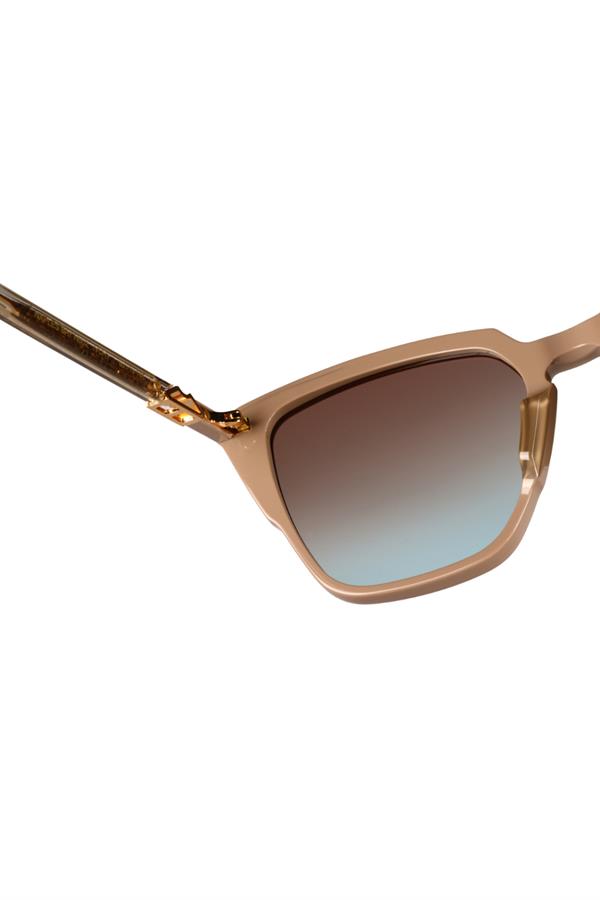 Original Vintage NAPLES BAY NB 02 COL Ivory 55 Kadın Güneş Gözlüğü