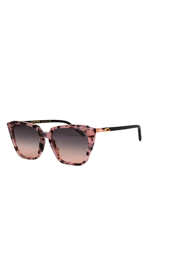 Original Vintage NAPLES BAY NB 03 Dark Pink 53 Kadın Güneş Gözlüğü
