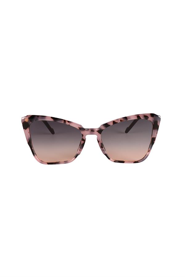 Original Vintage NAPLES BAY NB 05 Dark Pink 53 Kadın Güneş Gözlüğü