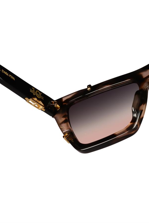 Original Vintage NAPLES SPECIAL NS 02 Dark Pink 55 Kadın Güneş Gözlüğü