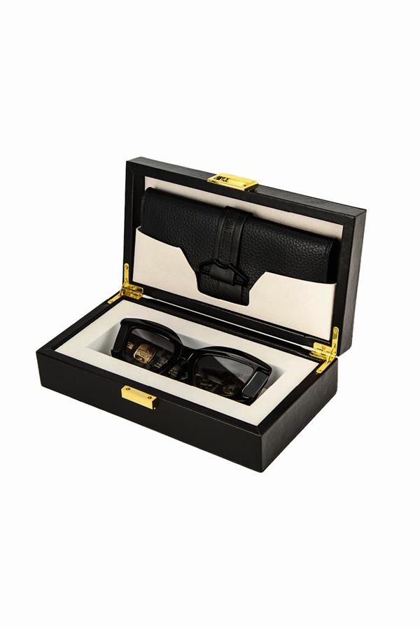 Original Vintage PROCHYTA ELITE PE03 COL Black 50 Kadın Güneş Gözlüğü