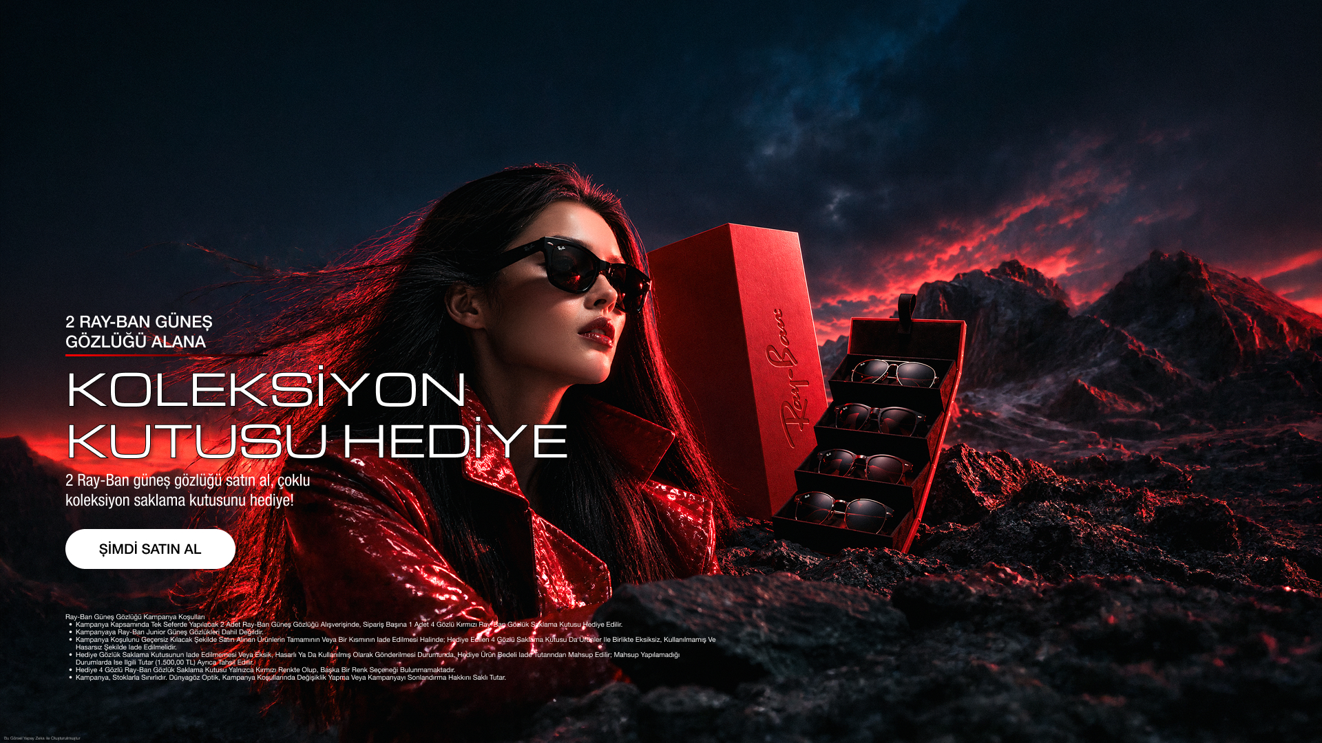 RAY-BAN + KOLEKSİYON KUTUSU