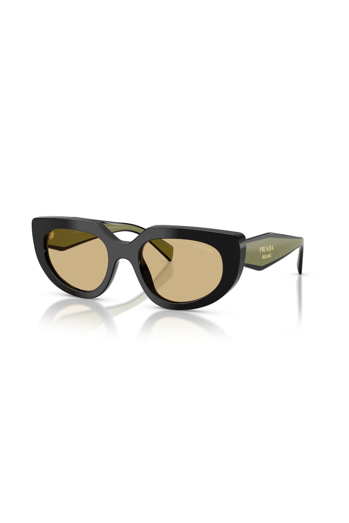 PRADA GUNES 0PR D02S 03K10R 53