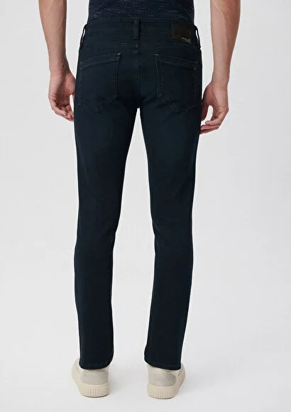 Erkek Lacivert M0042227245 Jake Slim Leg Kot Pantolon