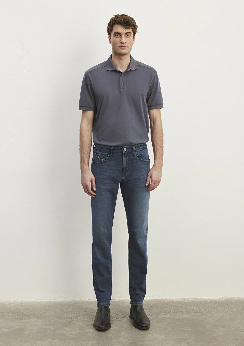 Erkek Mavi M0042286546 James Ocean Pantolon