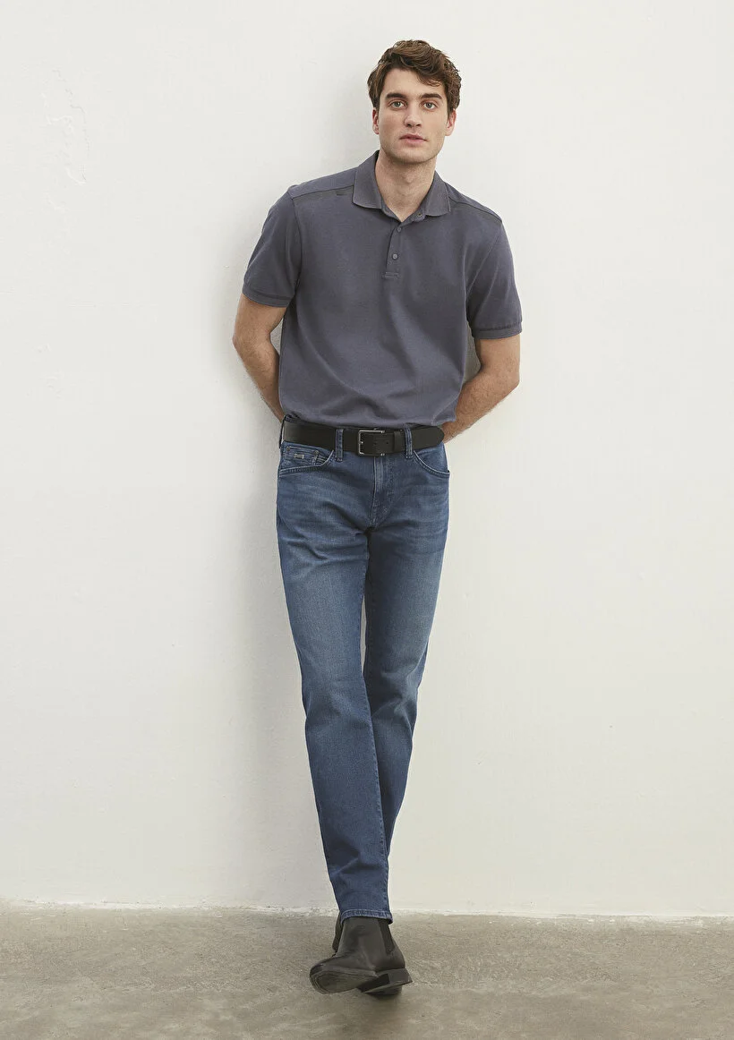 Erkek Mavi M0042286546 James Ocean Pantolon