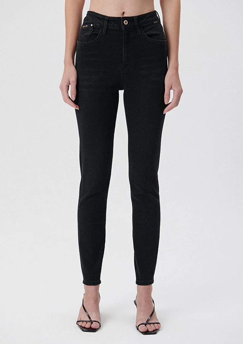 Kadın Antrasit M100980-82211 Serenay Skinny Pantolon