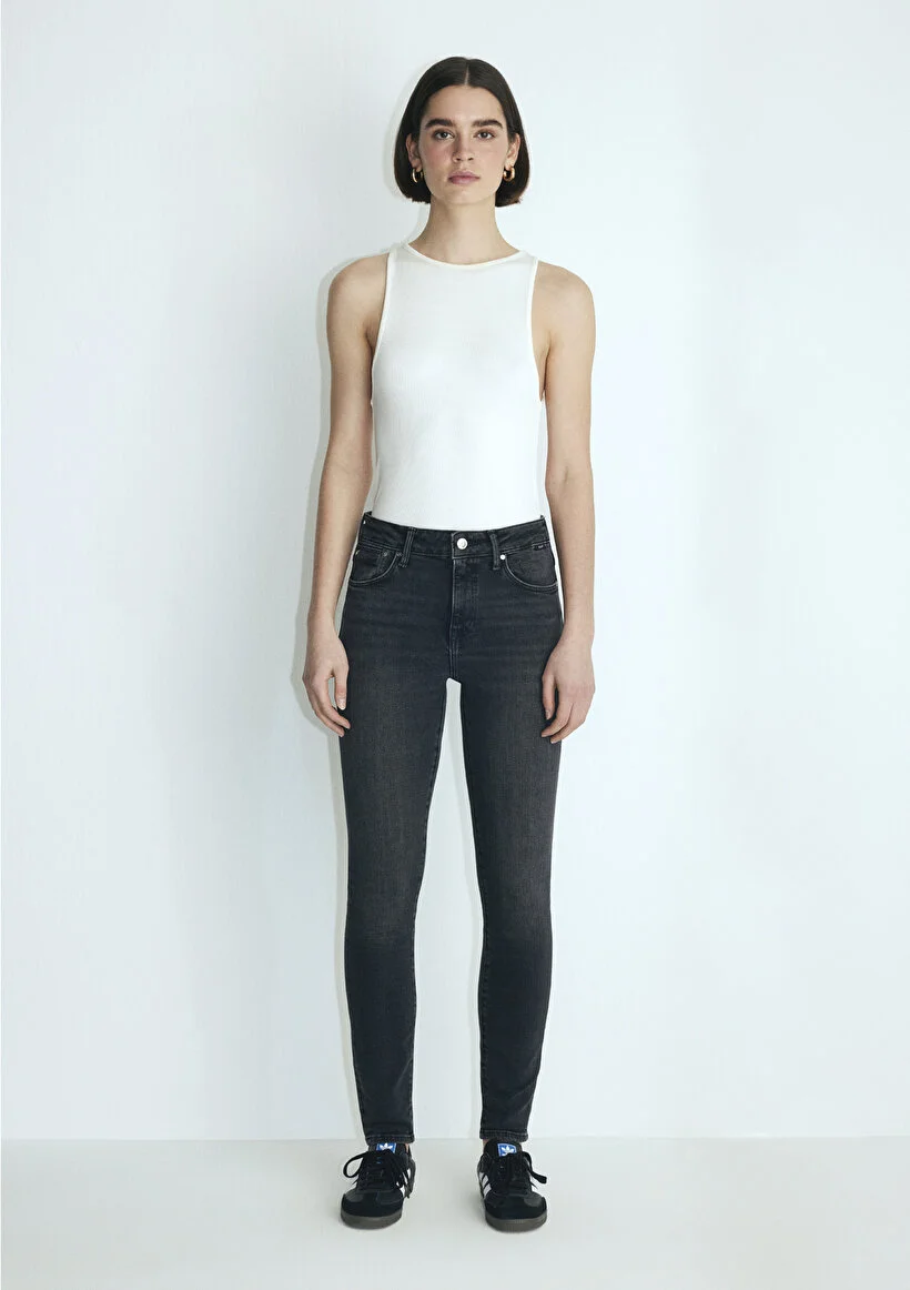 Kadın Füme M100328-86444 Tess Siknny Pantolon