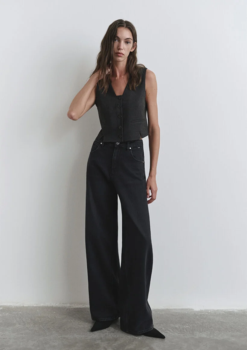 Kadın Füme M1010763-90575 Sıena Pantolon