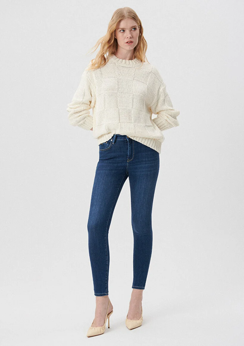 Kadın İndigo M100328-82232 Tess Pantolon