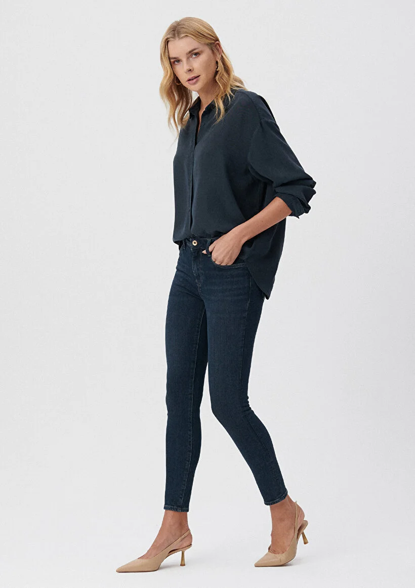 Kadın Lacivert M100328-85607 Tess Shaded Pantolon