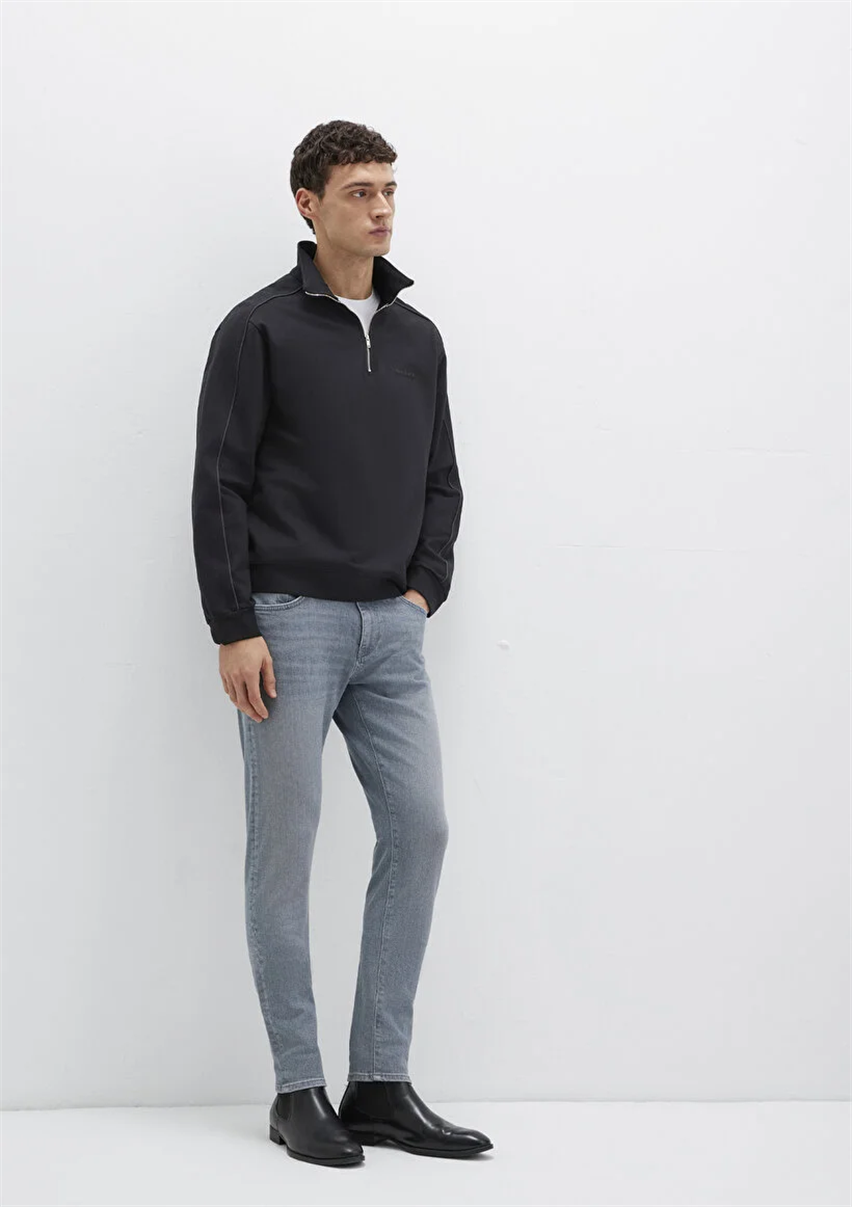 Erkek Gri M0042489350 James Pantolon