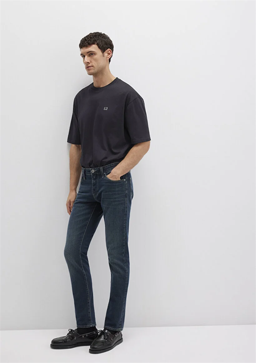 Erkek Koyu Mavi M0042289339 Jake Dark Mocha